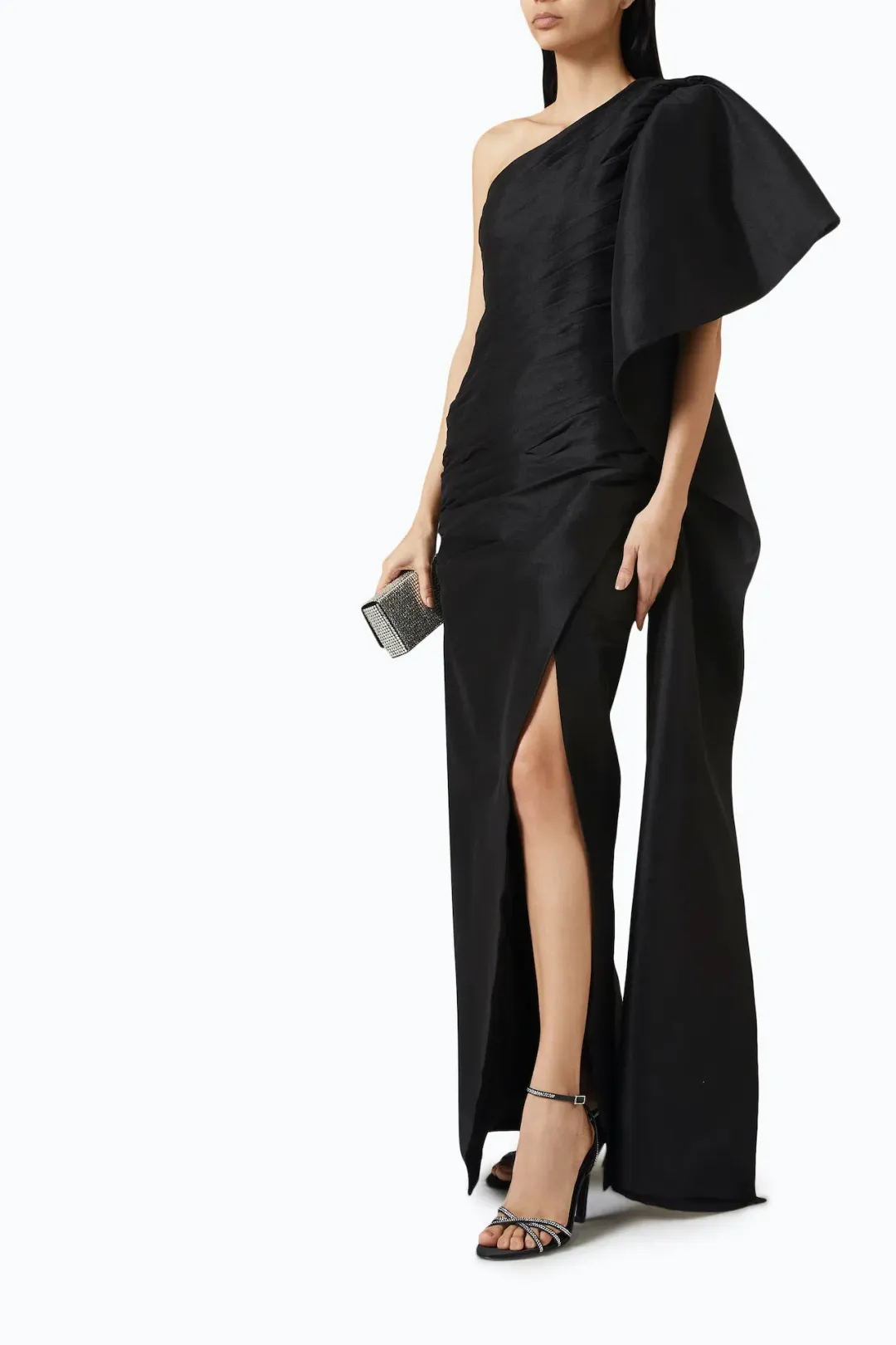Rachel Gilbert Marji Gown in Black Size AU 10 for rent on The Volte - main image