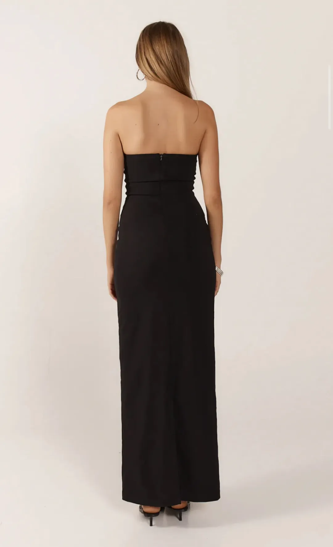 Ance Gria Margot Maxi Dress Black Size AU8 for rent on The Volte - main image