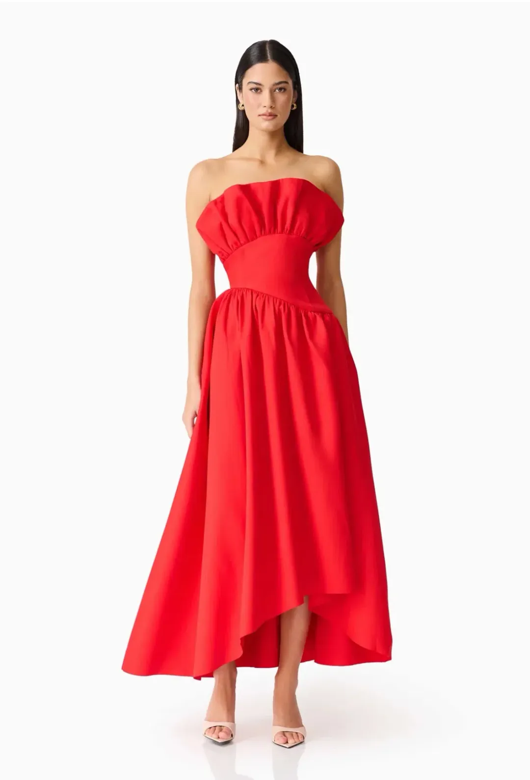 Elliatt Laurel Gown Dress Red Size 12 / L for rent on The Volte - main image