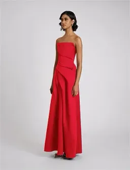 Eliya The Label DEANNA GOWN in Red Size M (10) for rent on The Volte - image 4