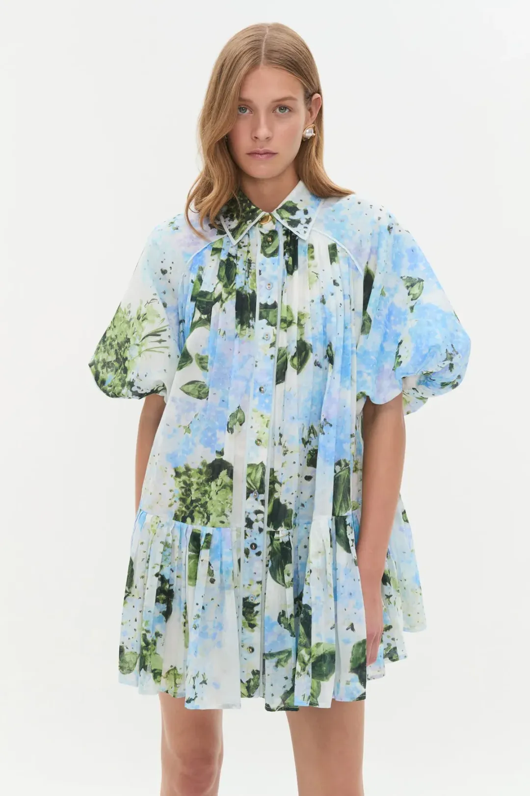 ANTHEA MINI SMOCK DRESS for rent on The Volte - main image