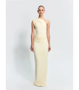 Effie Kats Greer Gown in Lemon Size 10  for rent on The Volte - image 3