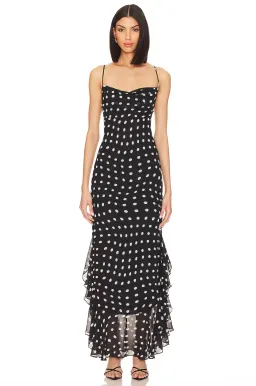 LPA Giulia Maxi Dress Size XS for rent on The Volte - image 2