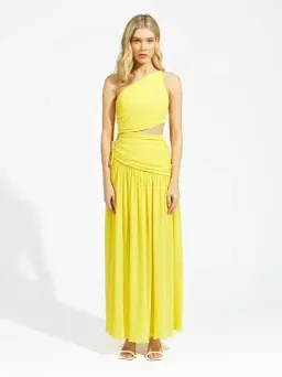 Alice McCall Lolita Maxi Dress Mango Yellow Size 6 for rent on The Volte - image 1