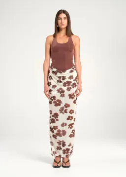 Benni Piper Maxi Dress in Coco Blossum Size AU14  for rent on The Volte - image 2