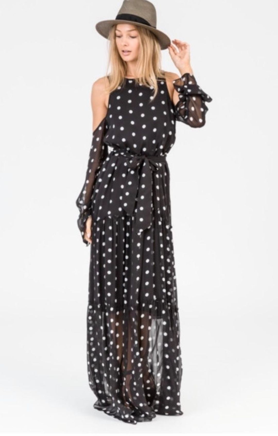 Viktoria & Woods Magnitude Maxi Dress Print Size 8 for rent on The Volte - main image