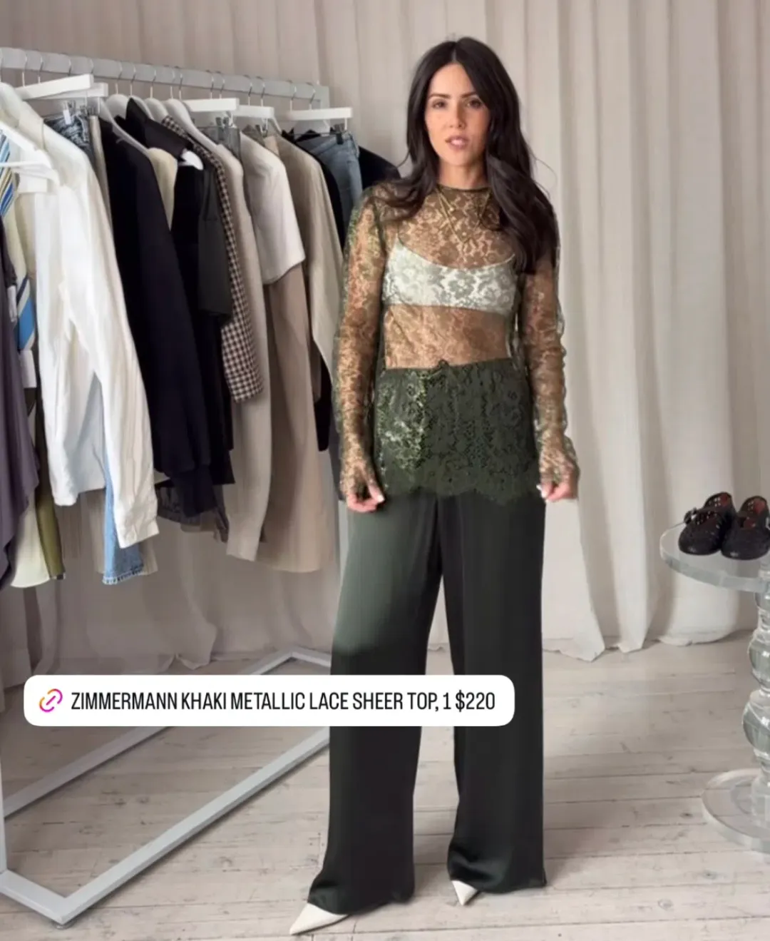 Zimmermann lace top  for rent on The Volte - main image