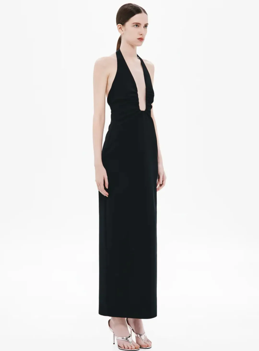 Alusia Dress in Black Size XS for rent on The Volte - main image