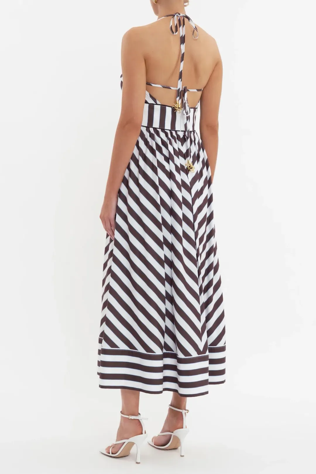 Rebecca Vallance Pippa Halter Dress Size 10 for rent on The Volte - main image