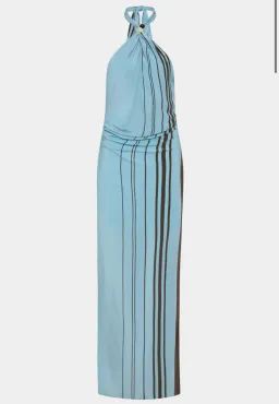 Rioja Halter Scarf Maxi Dress by SIR The Label for rent on The Volte - image 5