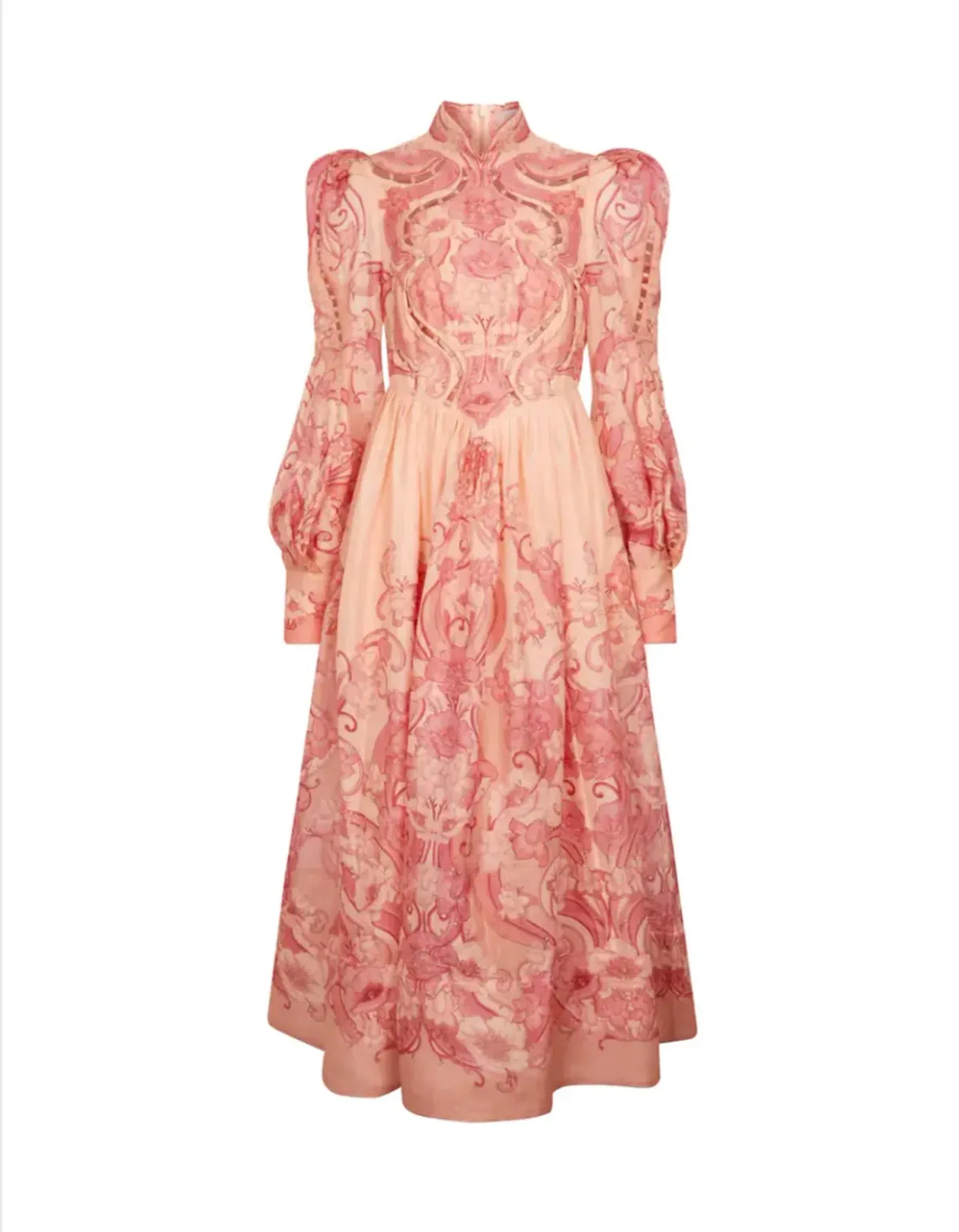 Zimmermann concert Poppy midi dress Size 4  for rent on The Volte - main image