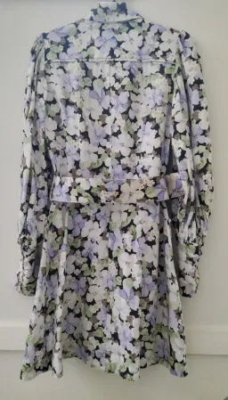 Zimmermann Ninety Six Shirt Dress Pansy prints Size 0 AU8 US 4 IT 40 FR 36 for rent on The Volte - image 7