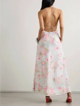 ZIMMERMANN Halliday floral-print maxi dress for rent on The Volte - image 3