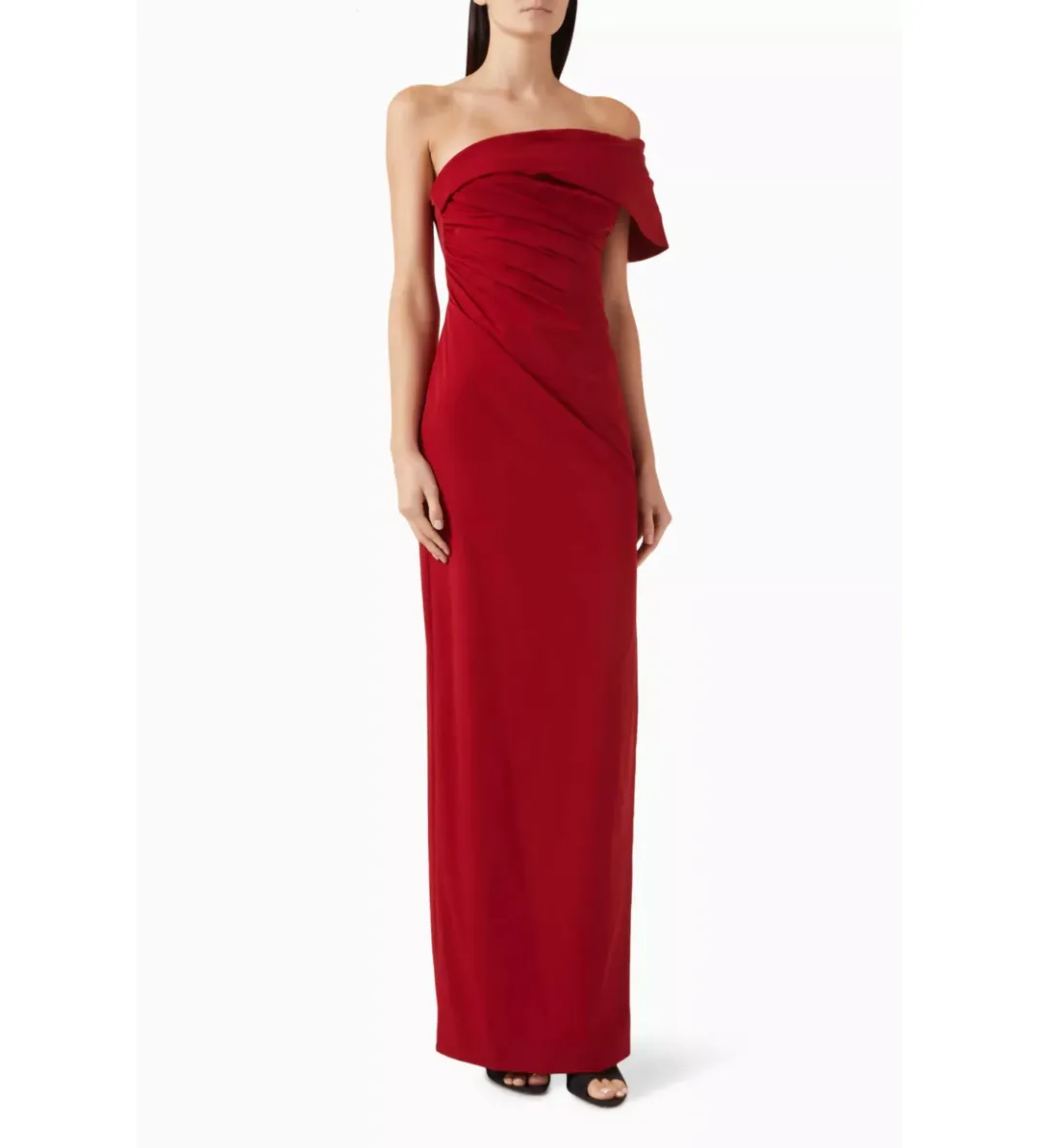 Rachel Gilbert Gale Gown in Wine Size 2/AU10 for rent on The Volte - main image