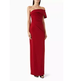 Rachel Gilbert Gale Gown in Wine Size 2/AU10 for rent on The Volte - image 1