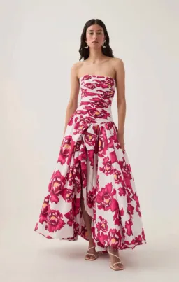 Aje Behold Maxi dress size au14 for rent on The Volte - image 1