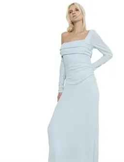 Sovere ALIGN ONE SHOULDER DRESS Glacier Size 10 for rent on The Volte - image 2