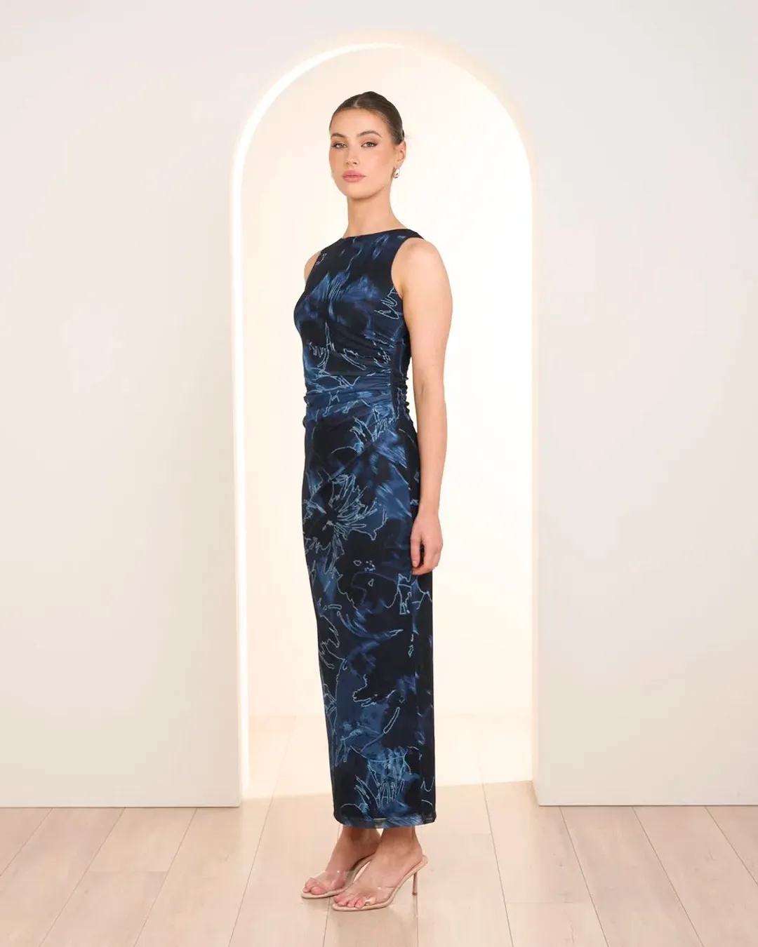 Pilgrim Kiev Mesh Maxi Dress in Multi for rent on The Volte - main image