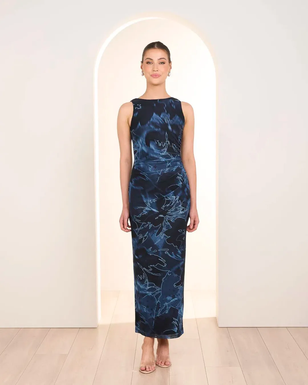 Pilgrim Kiev Mesh Maxi Dress in Multi for rent on The Volte - main image