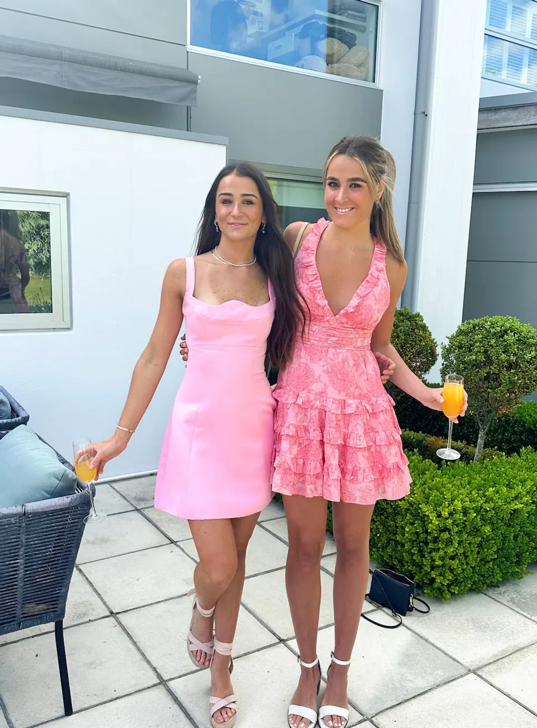 Leo Lin Jacinta Dress in Bubblegum for rent on The Volte - main image