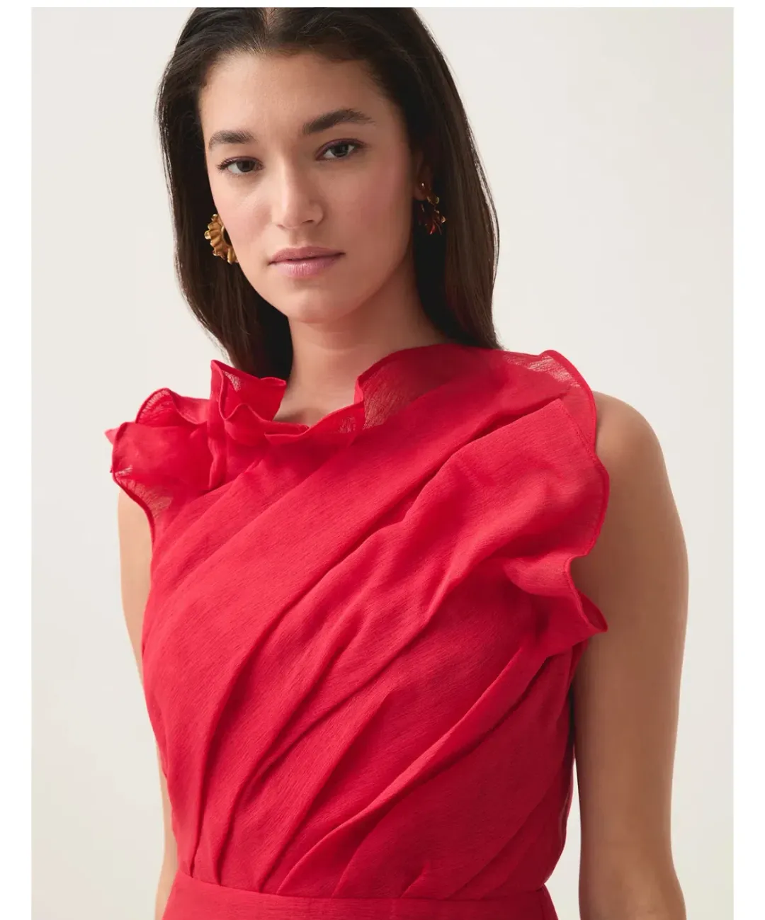 Aje GENESIS MIDI DRESS size 10 for rent on The Volte - main image
