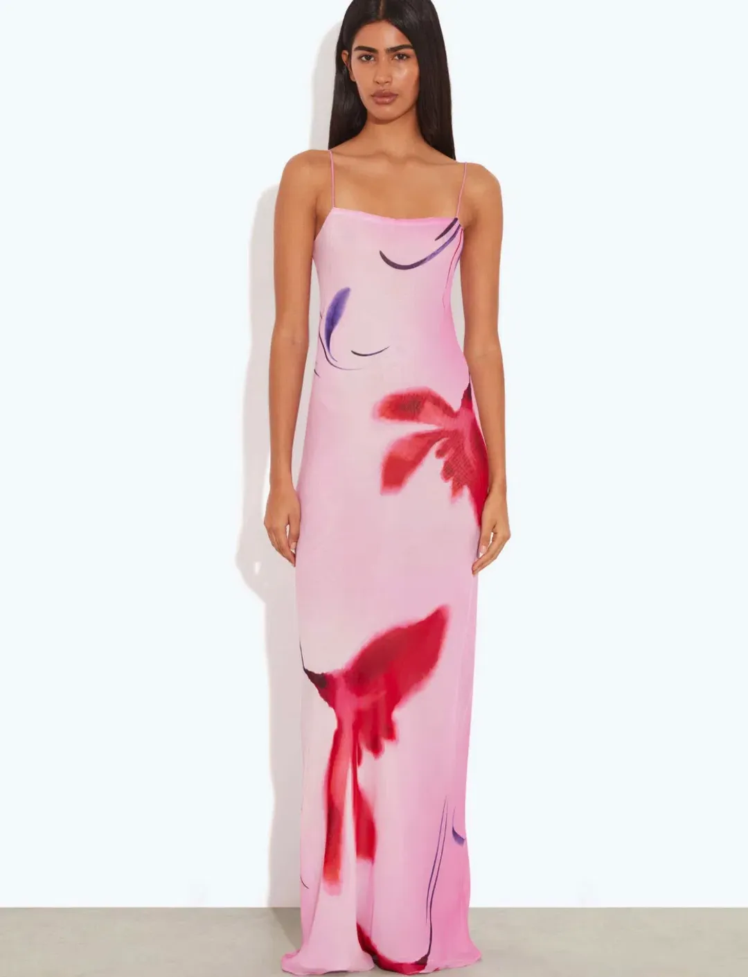 RAT & BOA ALICI MAXI DRESS PINK SIZE L, AU 10 - 12 for rent on The Volte - main image