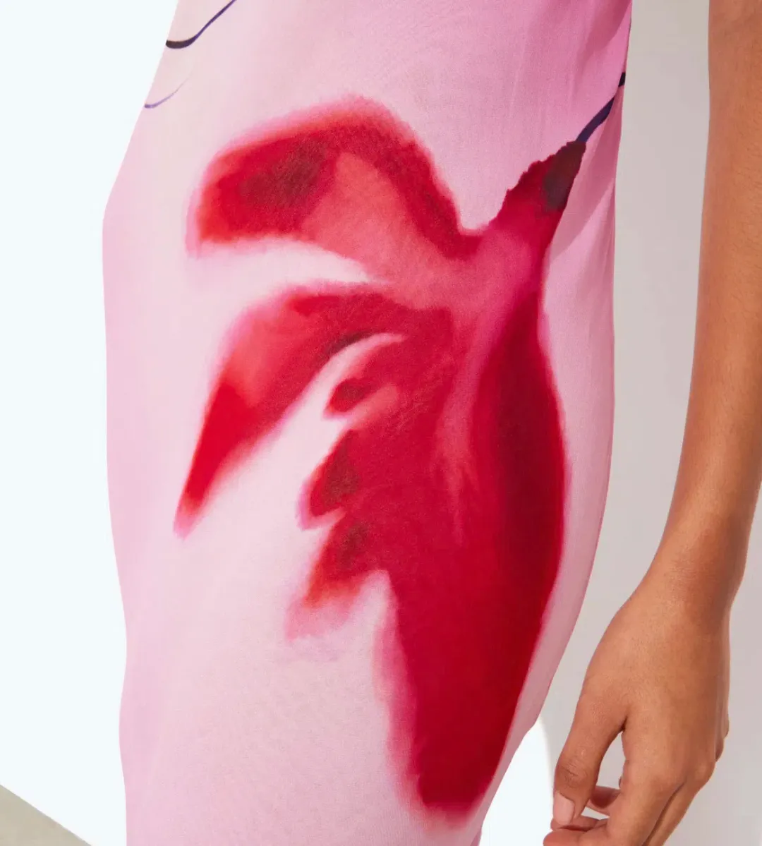RAT & BOA ALICI MAXI DRESS PINK SIZE L, AU 10 - 12 for rent on The Volte - main image