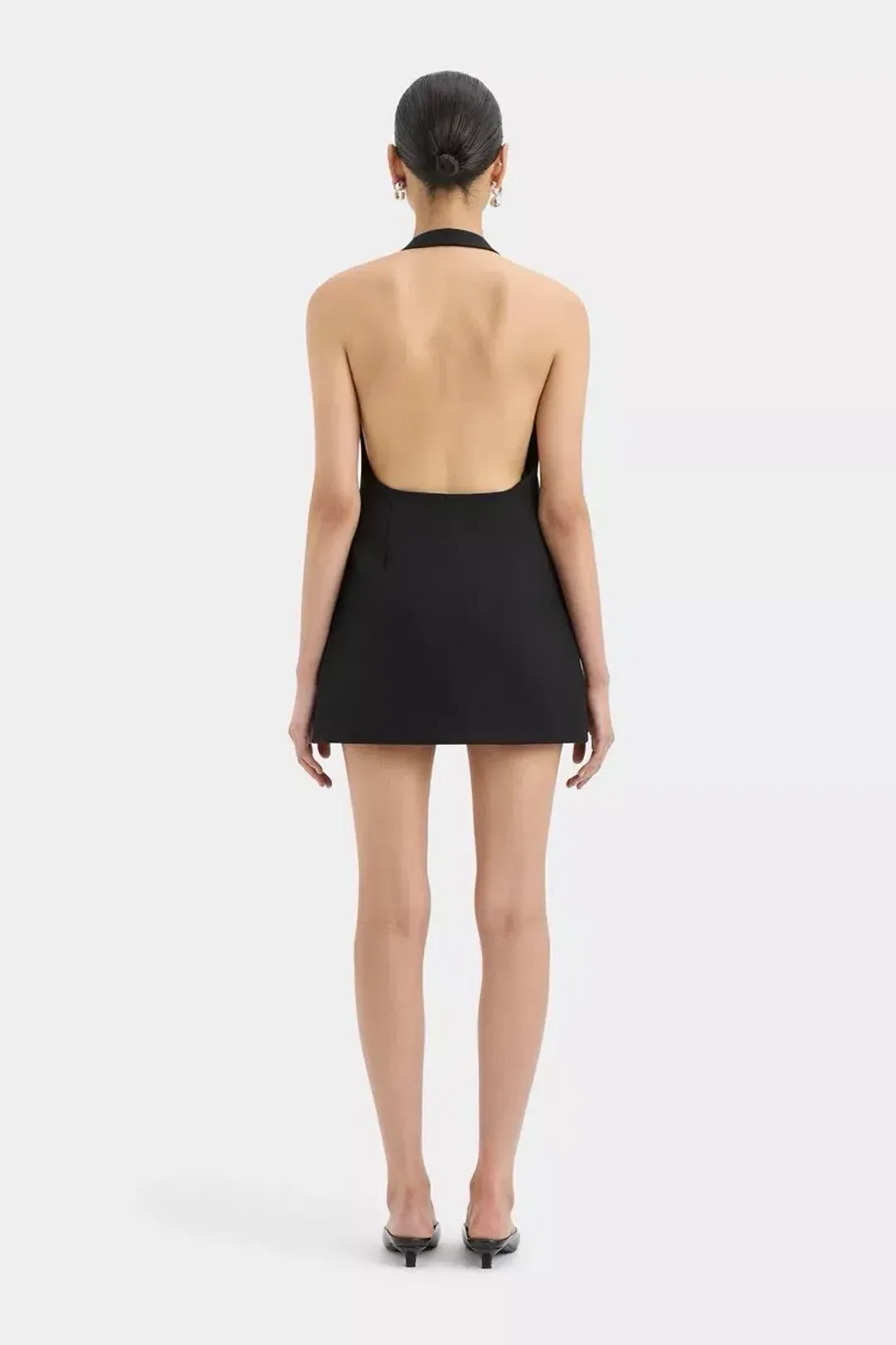 Sir the Label Sandrine Halter Mini Dress for rent on The Volte - main image