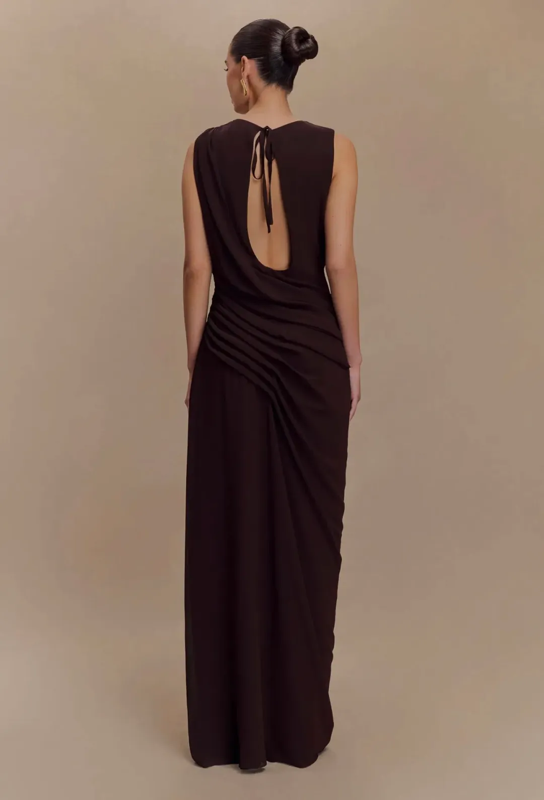 Meshki Oria Chiffon Dress for rent on The Volte - main image