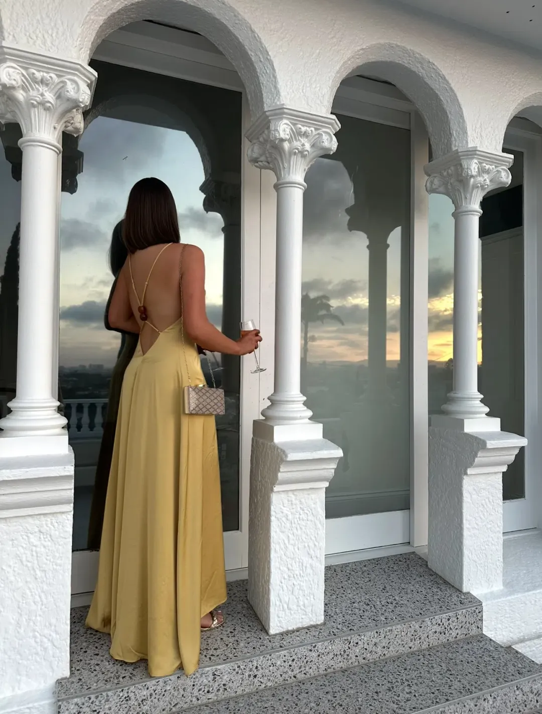 Arcina Ori SOLEIL DRESS YELLOW for rent on The Volte - main image