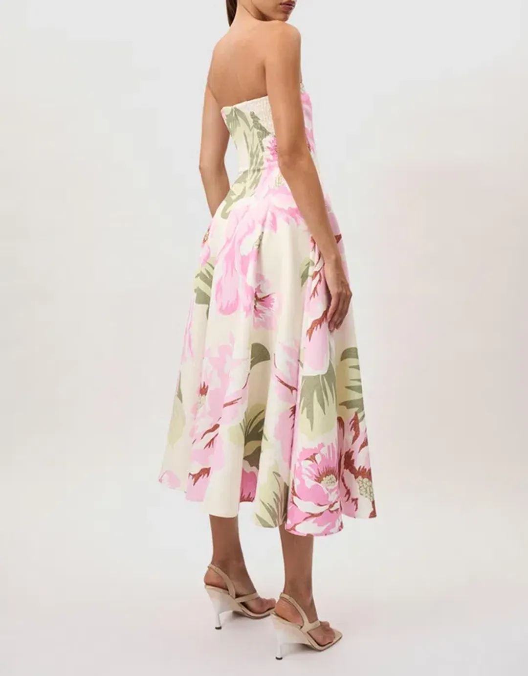 By Johnny Carrie Strapless Dress Size 8 for rent on The Volte - main image