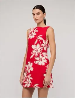 Staple The Label ELARA MINI DRESS Red Size 16 for rent on The Volte - image 5