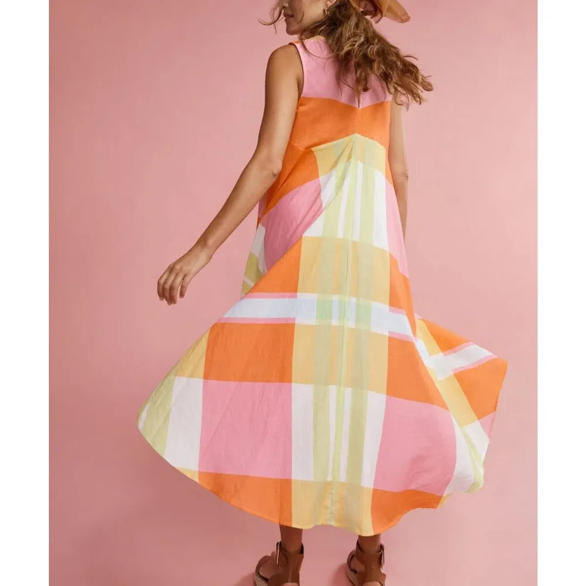 BinnyWear Lorikeet Midi Dress Size 6 for rent on The Volte - main image
