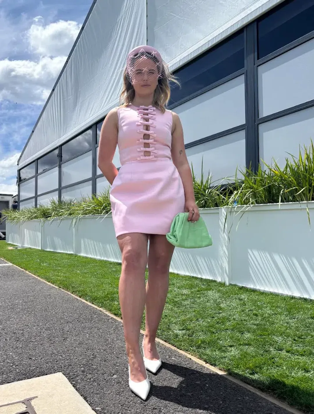 Rebecca Vallance - Aymee Mini Dress for rent on The Volte - main image