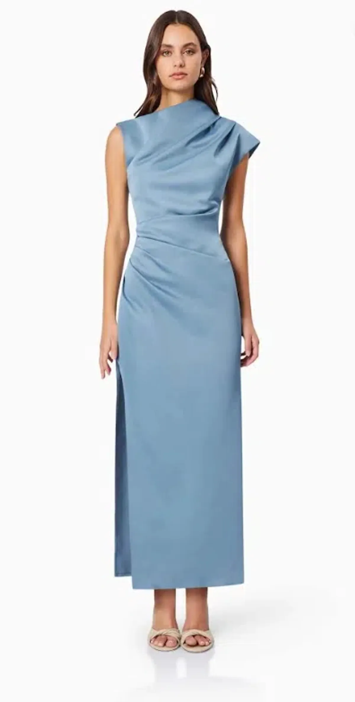 Elliatt Coralie Maxi Gown in Blue. AU 8 for rent on The Volte - main image