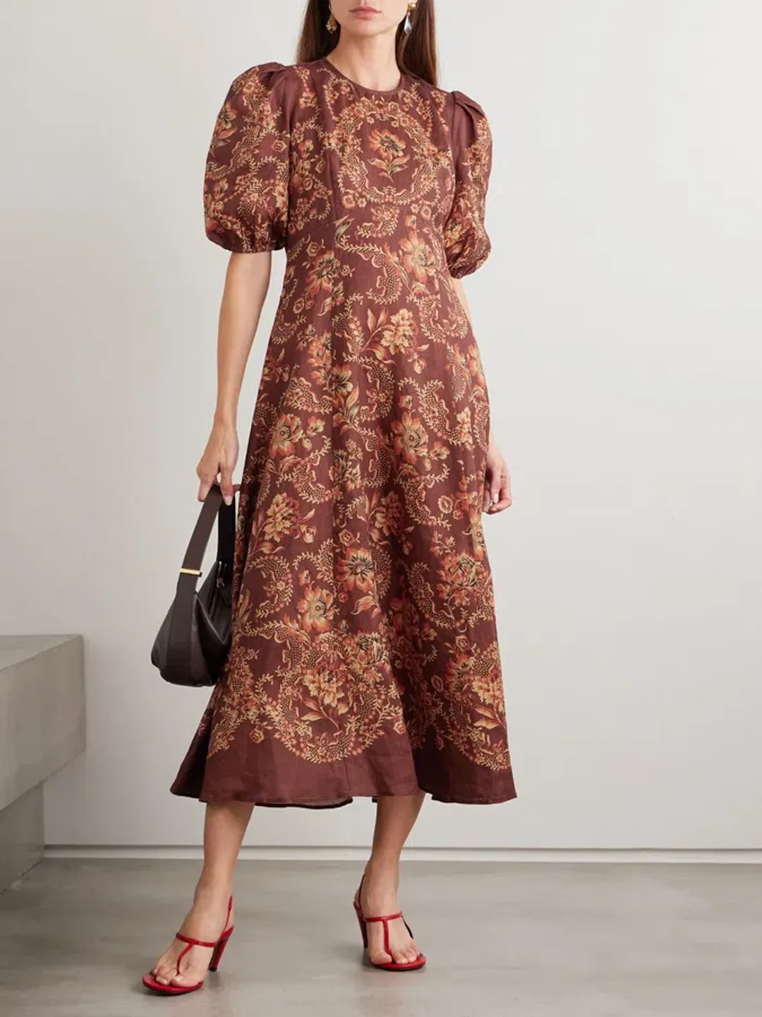 ALEMAIS SERAPHINA MIDI DRESS for rent on The Volte - main image