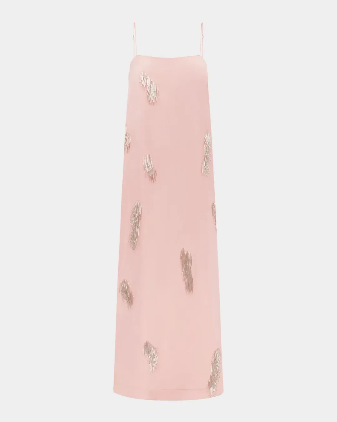 ALEMAIS Cindy Embellished Slip Dress Pink 8 AU for rent on The Volte - main image