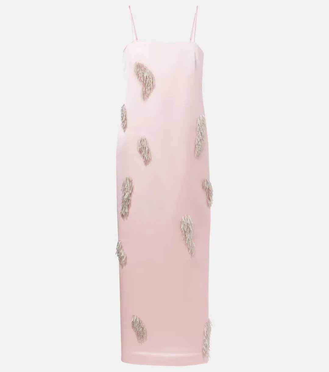 ALEMAIS Cindy Embellished Slip Dress Pink 8 AU for rent on The Volte - main image