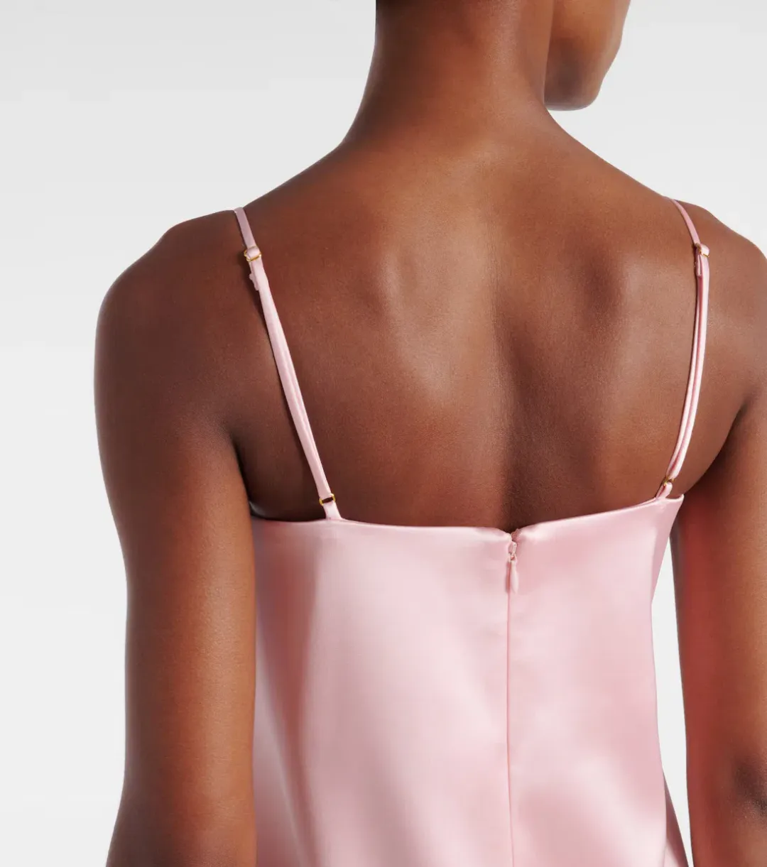 ALEMAIS Cindy Embellished Slip Dress Pink 8 AU for rent on The Volte - main image