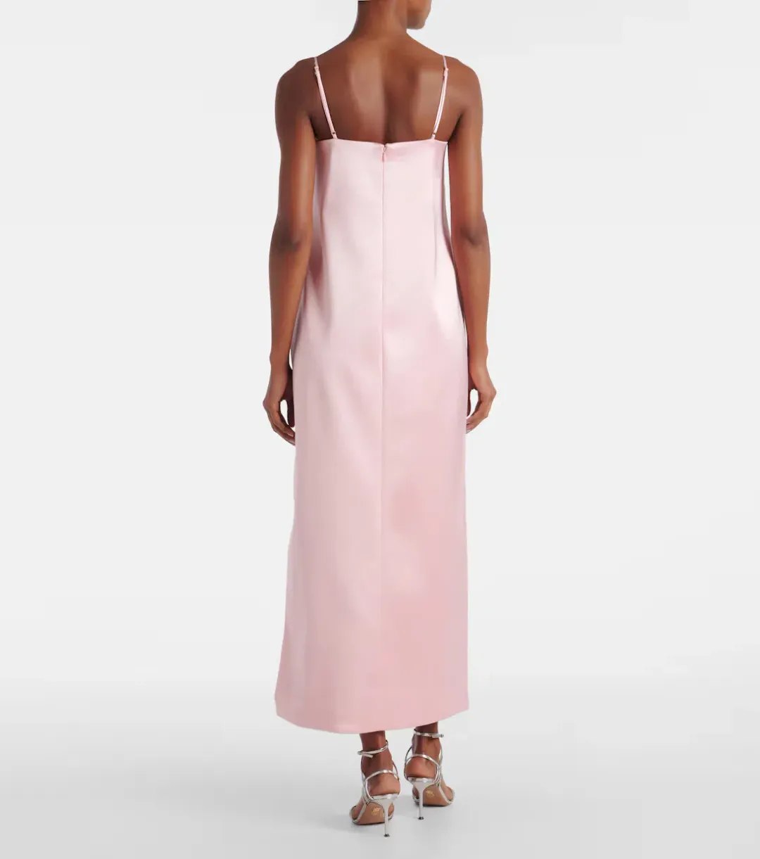ALEMAIS Cindy Embellished Slip Dress Pink 8 AU for rent on The Volte - main image