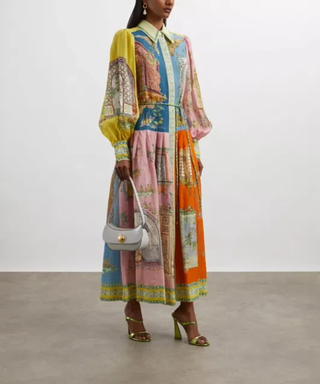 ALEMAIS Monte Midi Shirtdress Size 10 AU for rent on The Volte - main image