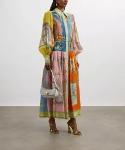 ALEMAIS Monte Midi Shirtdress Size 10 AU for rent on The Volte - image 2