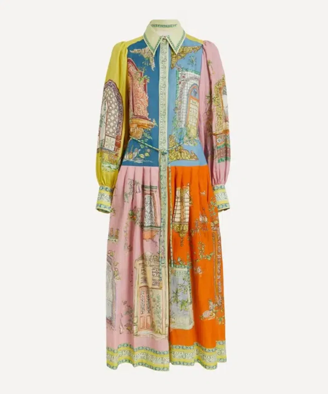 ALEMAIS Monte Midi Shirtdress Size 10 AU for rent on The Volte - main image