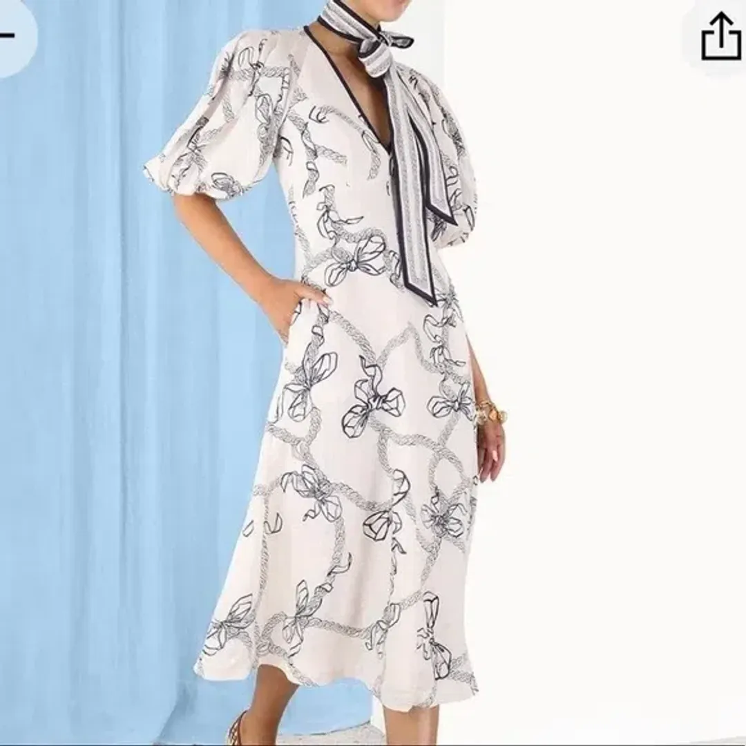 Zimmermann Bows Day Dress Mini Size 2 AUS 12 for rent on The Volte - main image