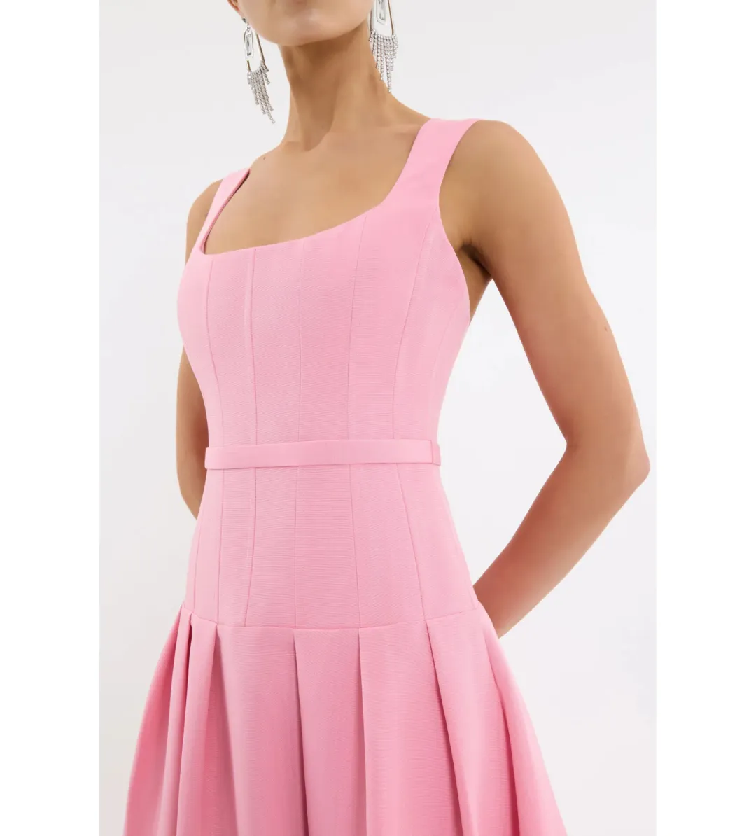 Rebecca Vallance Amaro Gown Pink Size AU 12 for rent on The Volte - main image