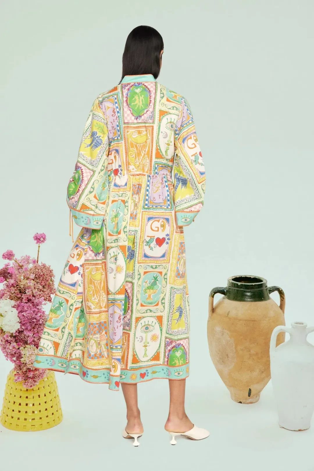Alemais Holiday Go-To Shirtdress midi SIZE 16  for rent on The Volte - main image