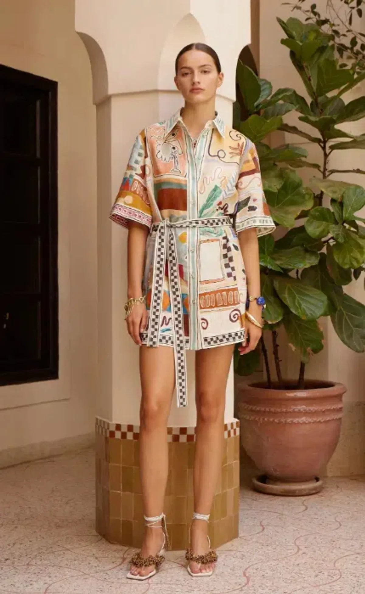 Michelle Mini Dress size 16 for rent on The Volte - main image