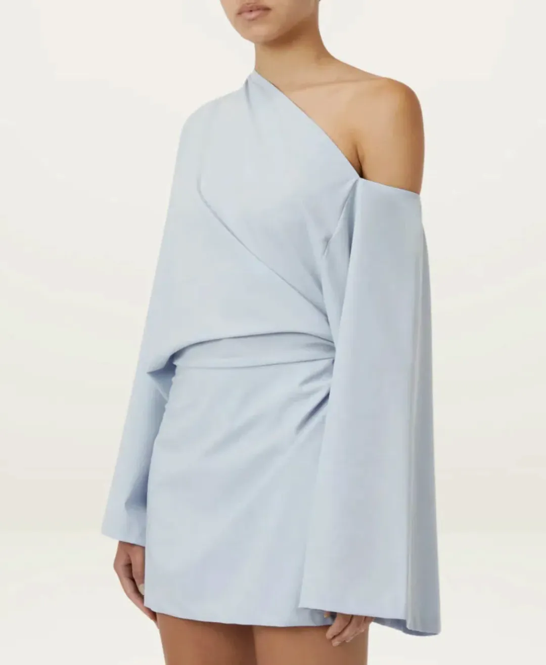 Camilla and Marc Elliot Mini Dress in BLUE HAZE - size 6 for rent on The Volte - main image