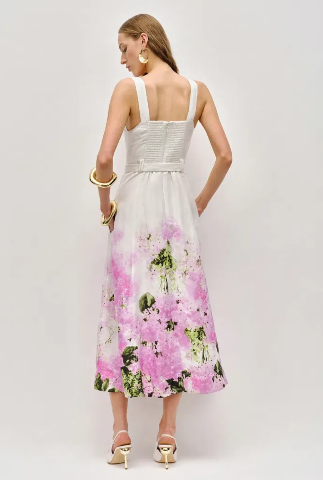 AJE Eartha Midi Dress size 16 for rent on The Volte - main image
