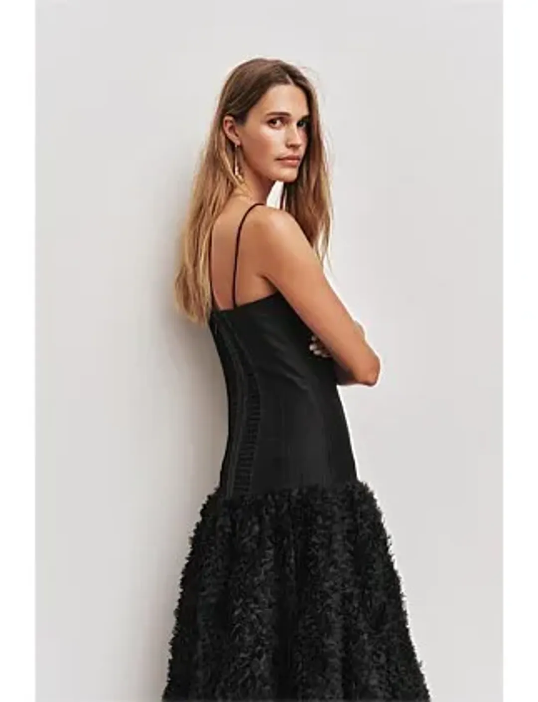 Aje Colette Maxi Dress Black Size 8 for rent on The Volte - main image